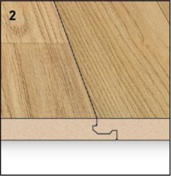 Étape 2 placement parquet stratifié 5G clic